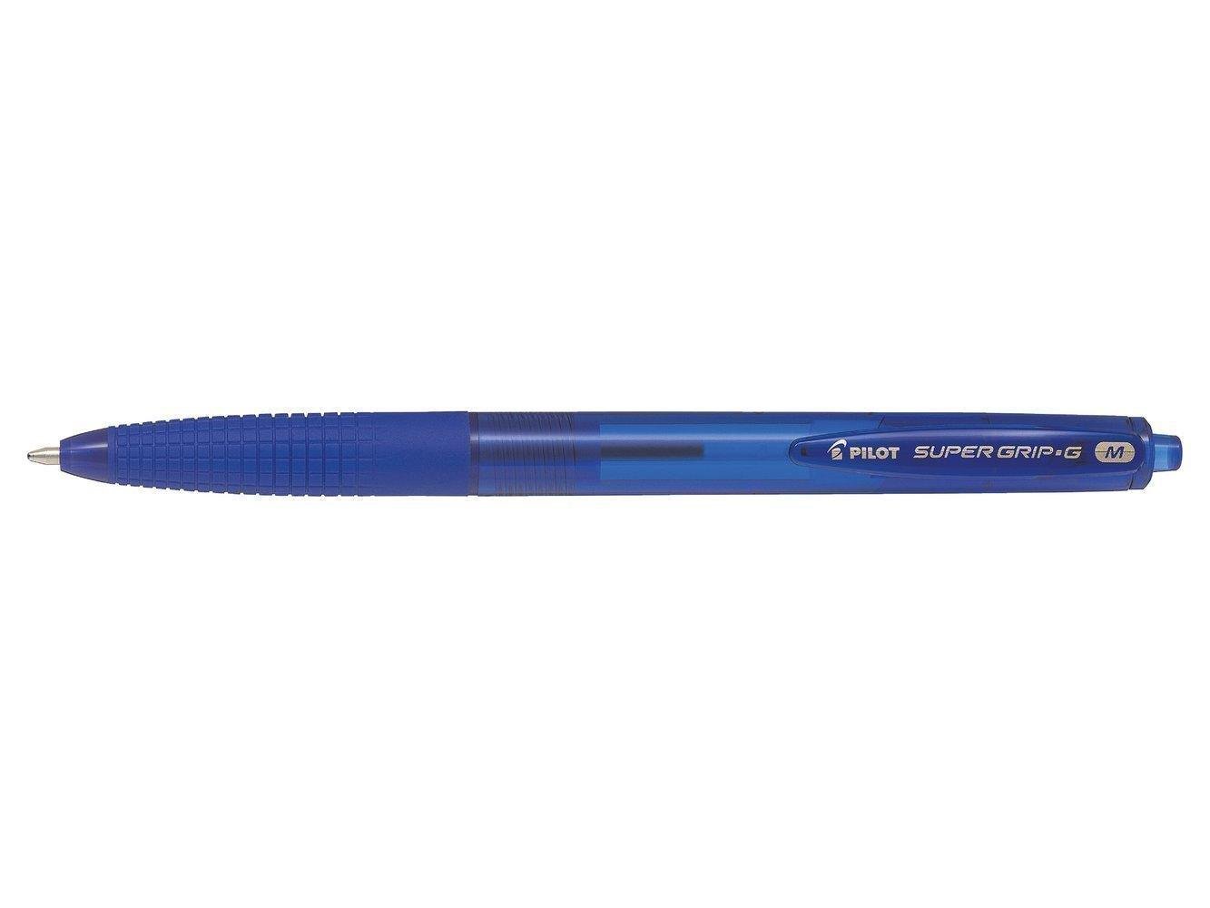 PILOT BALL PEN SUPER GRIP G - MEDIUM BLUE