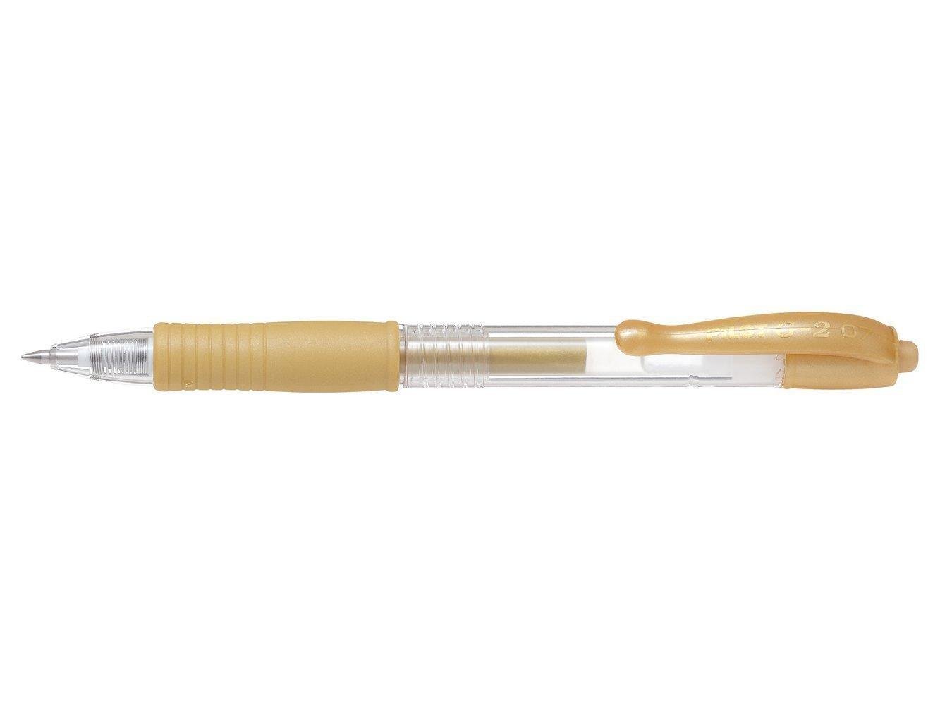 Pilot G2 Metallic GL Ink Rollerball Gold