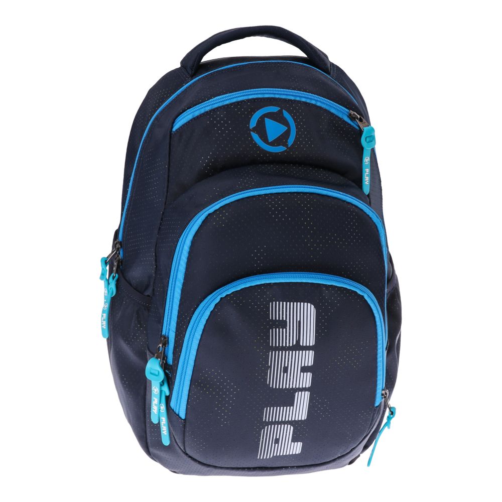 Cosmo Ergo Navy Blue 3 compartment Backpack 46x31x28 cm