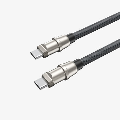 BWOO - USB-C to USB-C Charging Cable+Cell Phone Lanyard 2 in 1 60W 1.2M