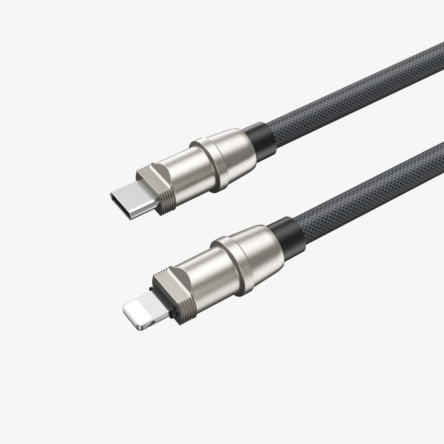 BWOO -Phone Lanyard Built-in USB-C to Lightning Charging Cable 2 in 1 0.3M