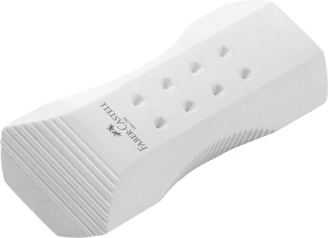 Faber Castell Eraser RollOn Sparkle Cosmic PVC Free/Colour/GripZone Graphite - White