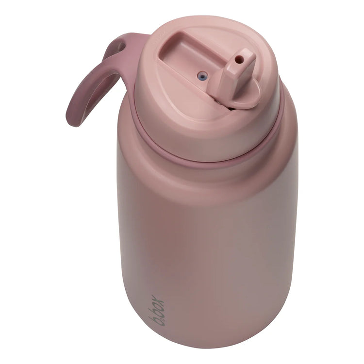 b.box 1 Litre Insulated Flip Top Bottle - Berry Smoothie