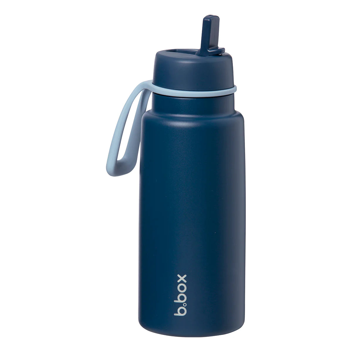 b.box 1 Litre Insulated Flip Top Bottle - Midnight