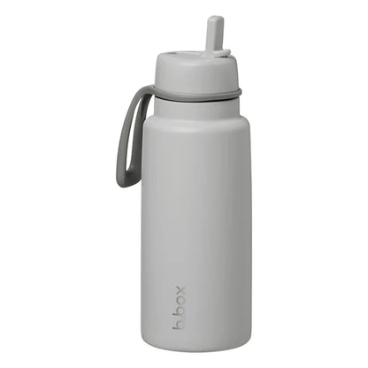 b.box 1 Litre Insulated Flip Top Bottle - SHADOW