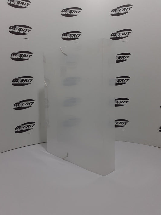 Elastic BoxFile PVC 50mm Spine - ( CLEAR )