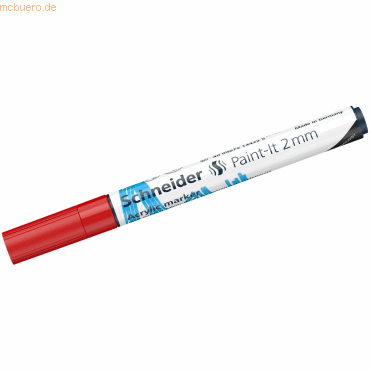 Schneider Acrylmarker Paint-It 310 2mm Red