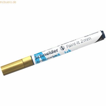 Schneider Acrylmarker Paint-It 310 2mm Gold