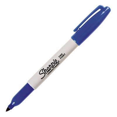 Sharpie - Permanent Marker Blue Fine Point