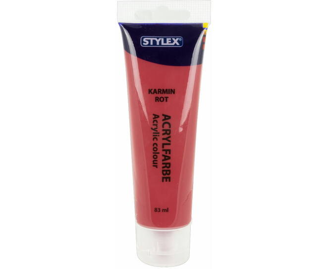 STYLEX - Acrylic paint 83 ml - Carmin Red