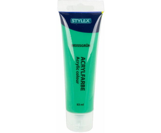 STYLEX - Acrylic paint 83 ml - White Green