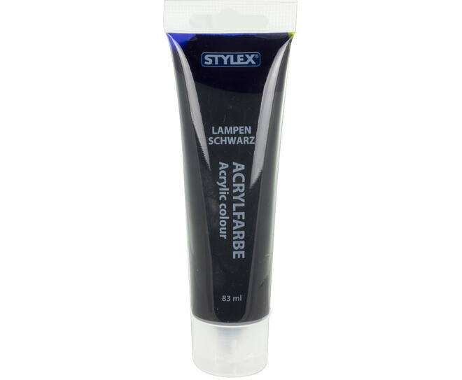 STYLEX - Acrylic paint 83 ml - Lamp Black