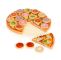 Wooden pizza set