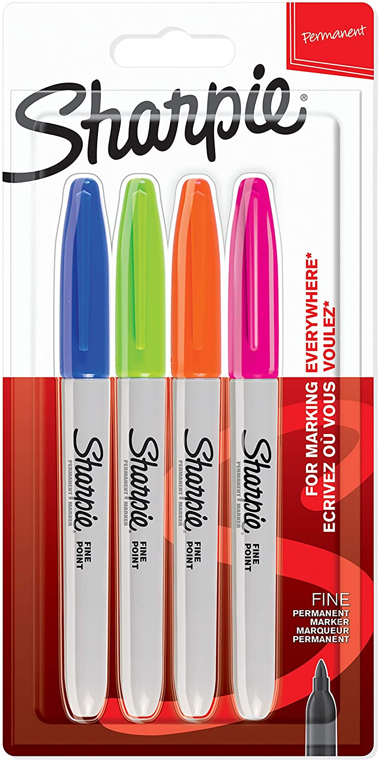 Sharpie - Permanent Markers (set of 4)