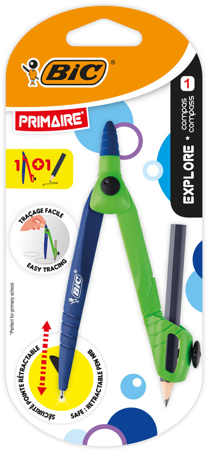 BIC PRIMAIRE Compass + Pencil
