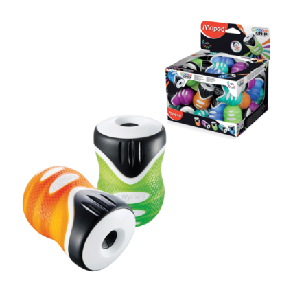 MAPED SHARPENER CLEAN GRIP 1 HOLE