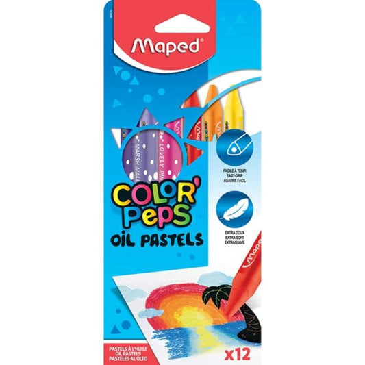Maped Oil Pastels x12