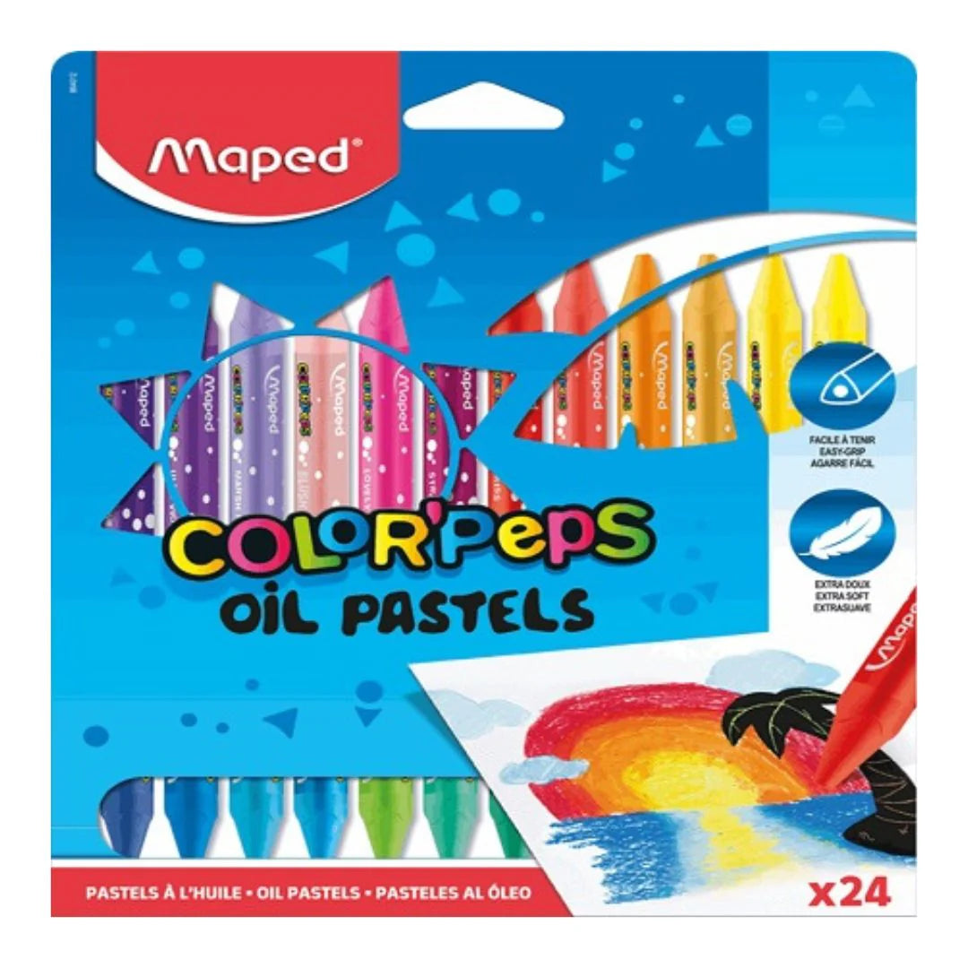Maped Oil Pastels x24