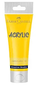 Faber-Castell Acrylic Tube Cadmium Yellow 40ml
