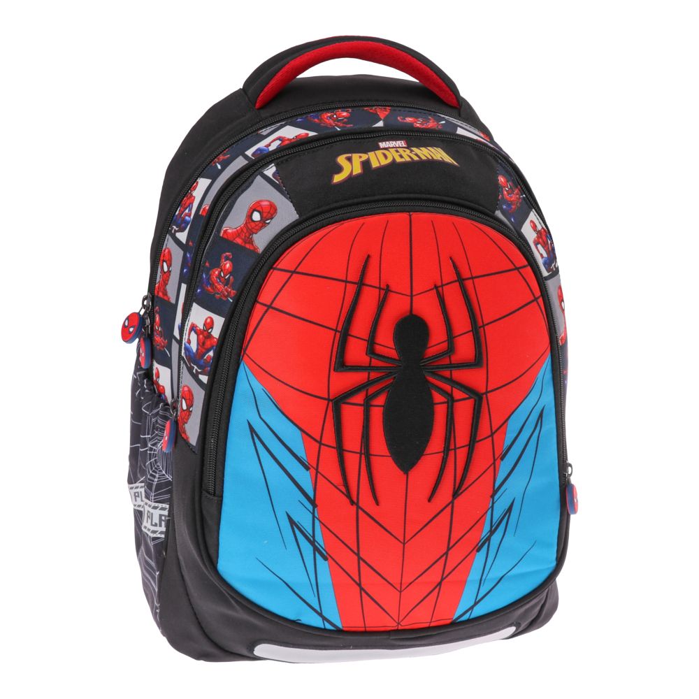 Spiderman Maxx Mark 3 compartment Backpack 41x31x21 cm