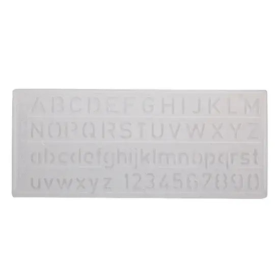OMEGA - Letters Stencil 10mm