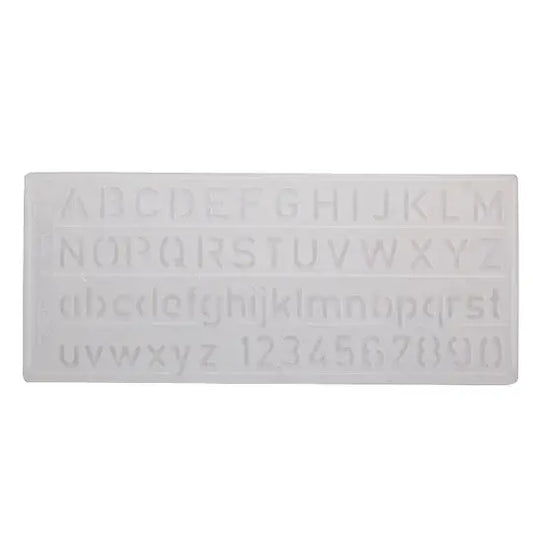 OMEGA - Letters Stencil 10mm