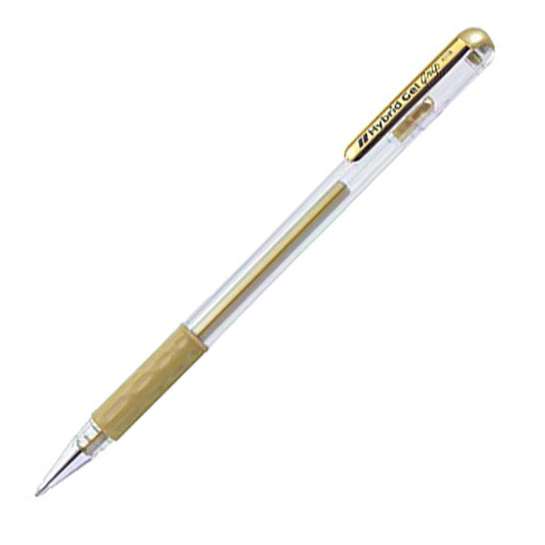 Pentel Hybrid Gel Grip Gold
