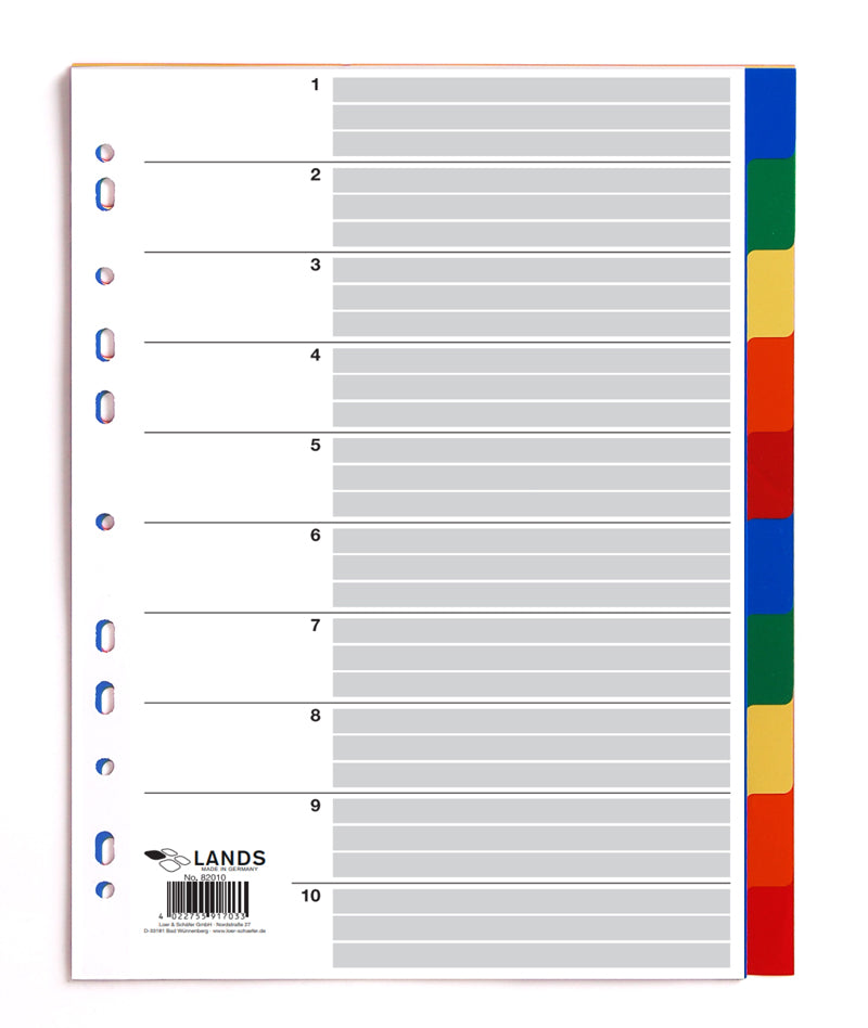 Plastic Dividers x10 LANDS