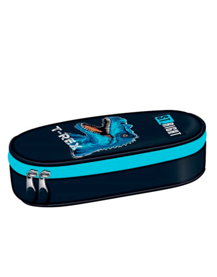 COMING SOON Blue T-Rex 1 compartment pencil case