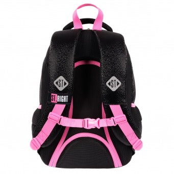COMING SOON - Black Glitter 3 compartment Backpack BP26 39x27x17 cm