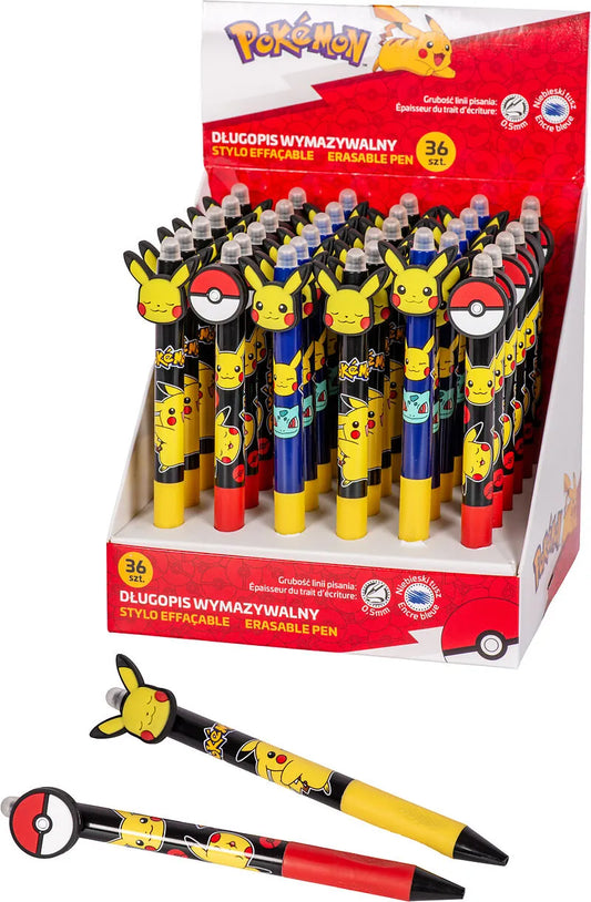 POKEMON CHARACTER ERASABLE PEN