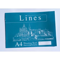 A4 Drawing Book - Lines Collection