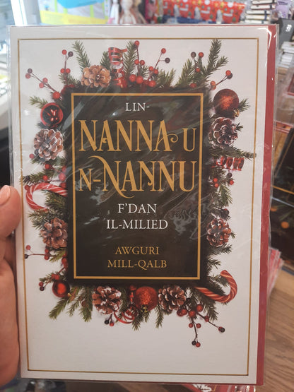 Christmas Card in Maltese - choose design