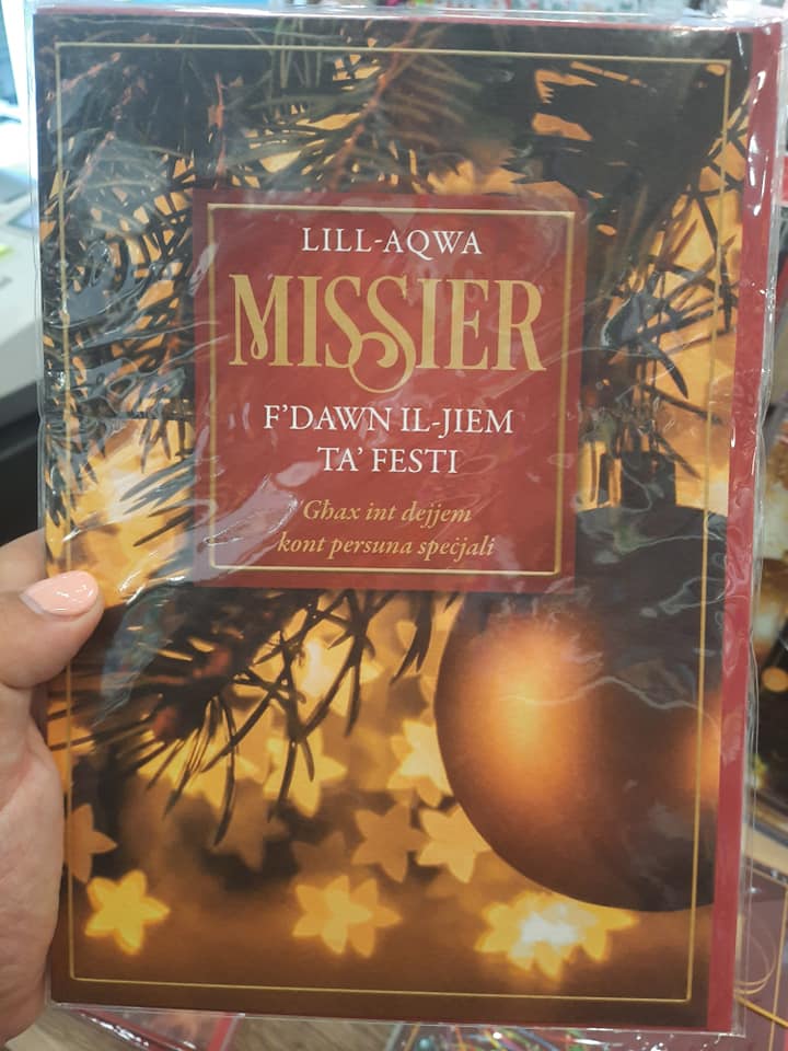 Christmas Card in Maltese - choose design