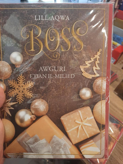 Christmas Card in Maltese - choose design