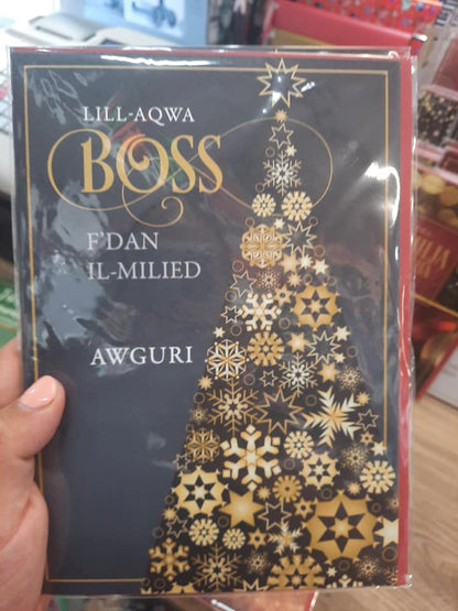 Christmas Card in Maltese - choose design