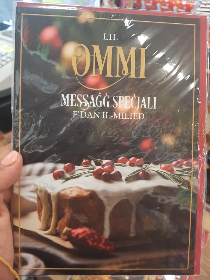 Christmas Card in Maltese - choose design