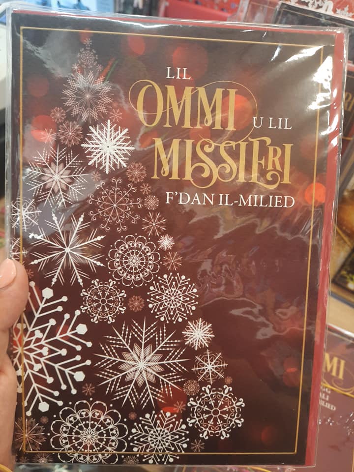 Christmas Card in Maltese - choose design