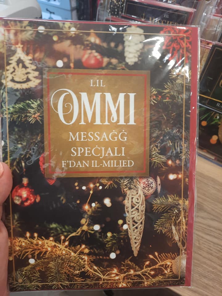 Christmas Card in Maltese - choose design