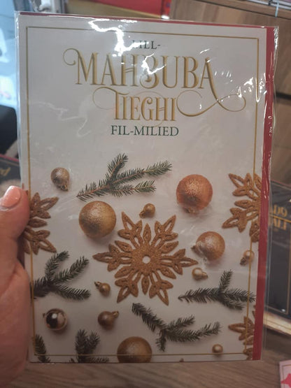 Christmas Card in Maltese - choose design