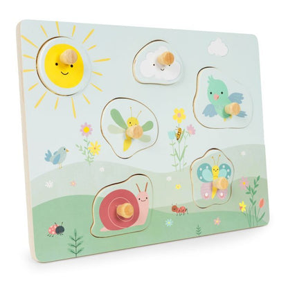 Wooden sensory board