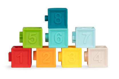 Soft rubber sensory blocks for children 6+