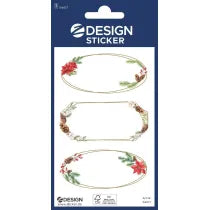 Z-Design Stickers - Christmas Labels 54477 AVERY ZWECKFORM