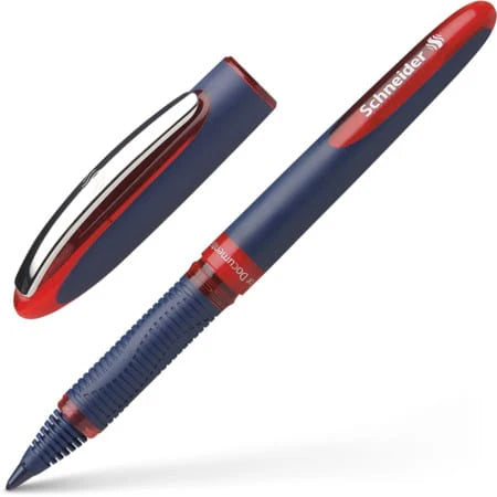 Schneider One Business 0.6mm Rollerball Pen - Red Ink