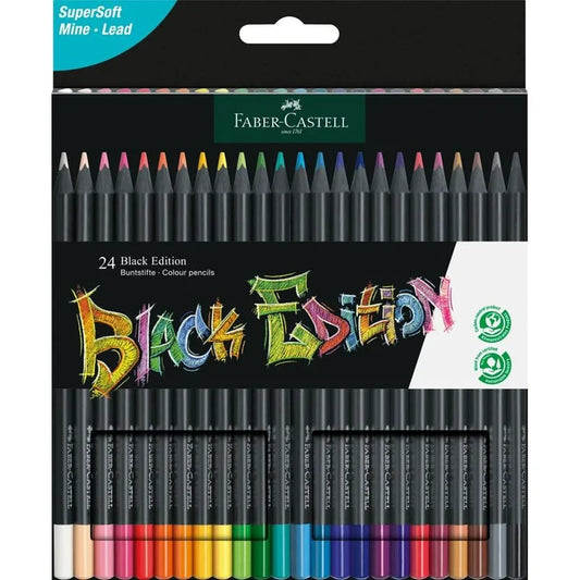 Faber-Castell  Colouring Pencils By 24 Black Edition