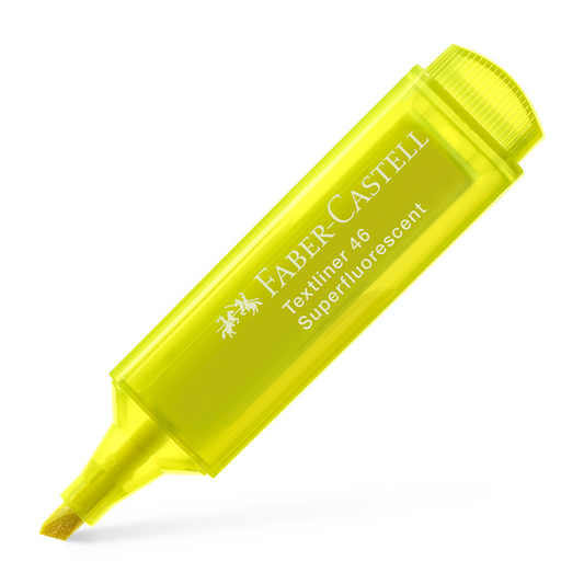 Faber Castell - Yellow Super Fluorescent Highlighter