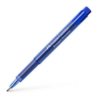 FABER CASTELL - Broadpen Fibre Tip pen - Blue