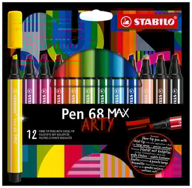 Stabilo Pen 68 MAX ARTY x12