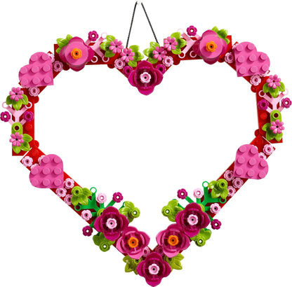LEGO Heart Shape Wreath