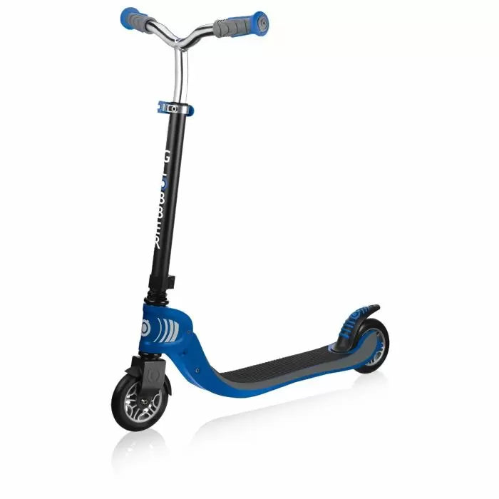 Globber Foldable 2 Wheel Scooter Flow 125 - Black / Navy Blue